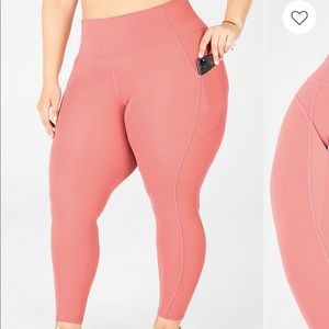 Dusty Rose High-waisted Pocket Legging